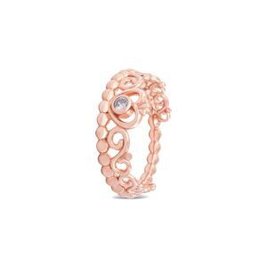 Pandora My Princess Tiara Ring Rose & Clear CZ